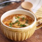 お鍋入れて煮るだけ♡夏に食べたい＊麻婆風ピリ辛スープ♡