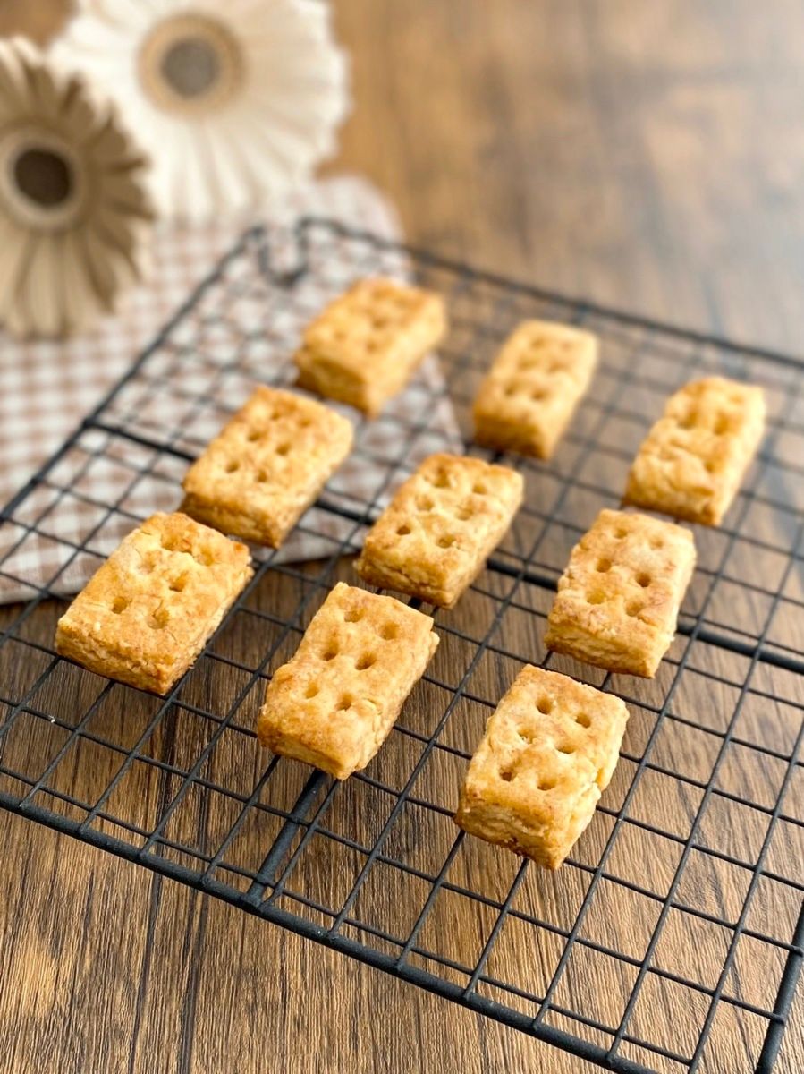 トースターで作る】スライスチーズクッキー | レシピサイトNadia