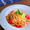 味付ザーサイとトマトの冷製パスタの工程4