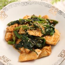 辛！よだれ鶏炒め
