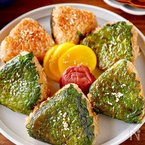 【大葉チーズ焼きおにぎり】絶妙な組み合わせ♡