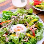 材料があればすぐ♪【ベジブロスでシーザードレッシング】