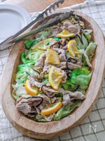 【さっぱりやみつき】しっとり柔らか!レモンと塩昆布の豚しゃぶ