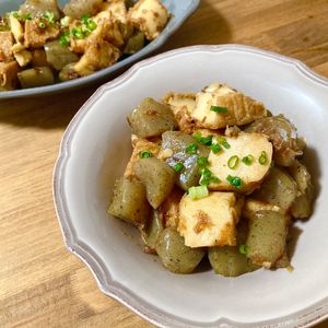 ゆかりの作ってみた!投稿(味しみ！甘辛♡ちぎり厚揚げこんにゃく【#低糖質#ダイエット】)