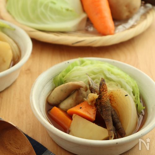 出汁で味わう和風ポトフ