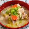 まゆのの作ってみた!投稿(春キャベツ入り豚汁)