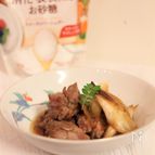 鴨とねぎの甘辛煮