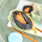【おせちリメイク】お弁当にも！昆布巻の磯辺揚げ
