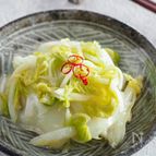 【白菜の甘酢漬け】作業時間3分、箸休めに