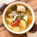 【ダイエット】うま味じゃがいもで『のり塩ポテチ風』スープ