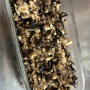 Momの作ってみた!投稿(受験生におススメ！！サバ缶ひじきの豆腐そぼろふりかけ)