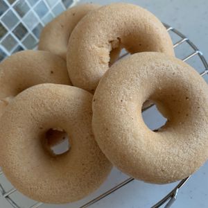 Aliceの作ってみた!投稿(【揚げない！】米粉ときな粉の焼きドーナツ)