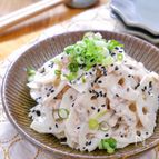 シャキシャキ食感が美味しい♡『れんこんのツナマヨ和え』