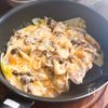 『フライパンで10分』豚バラと白菜のコンソメチーズ蒸し煮の工程5