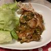 ばんこの作ってみた!投稿(鶏肉の甘酢ねぎ炒め(調味料2つだけ!ぽん酢で簡単!))