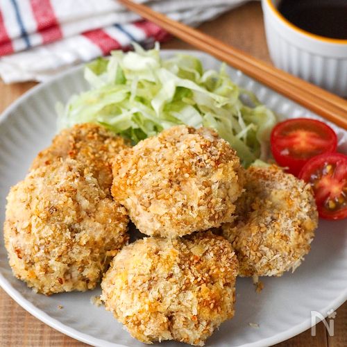 コスパ◎香ばし衣でご飯すすむ♪【豚こまのごまサクサク焼き】