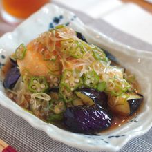 鶏むね肉となすのたっぷり和風あんかけ