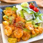海老とアボカドのコチュマヨ和え☆