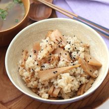 絶品!たけのこおかかご飯