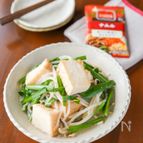厚揚げとニラもやしのあんかけ【シーズニングで味付け一発！】