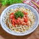 汁まで飲み干す~♡ツナトマトの冷やしうどん