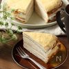 夫が愛する【ミルクレープ】20cmフライパンで簡単♪