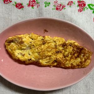 チョビの助の作ってみた!投稿(ふわふわプレーンオムレツ)
