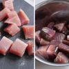 お魚と厚揚げのケチャップソース和え|思い出の給食メニュー♪の工程1