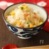 今が旬!新玉ねぎと桜エビの炊き込みごはん