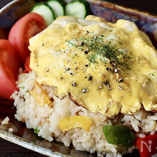 【ガパオムライス】好き×好き!簡単エスニック気分