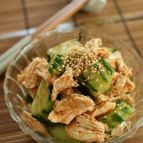 調味料たった１つ！夏にピッタリ！ささみきゅうりキムチ