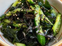 箸が止まらない【わかめときゅうりの旨ナムル】