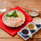 【生ホタテと3種のソース】ホタテの味変が最高！