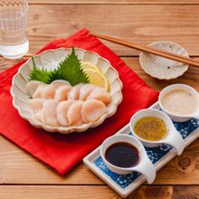 【生ホタテと3種のソース】ホタテの味変が最高！