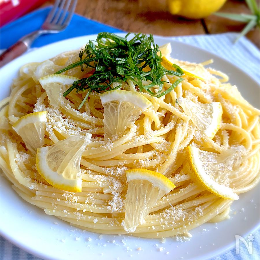 ブラウンバターレモンパスタのレシピ