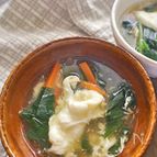 卵白救済！ほうれん草白卵スープ