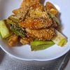 ななももママの作ってみた!投稿(【おいしさ悶絶級】鶏むねと卵とねぎの甘酢マヨチキン☆リピ確定)