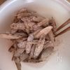 鶏ごぼうと厚揚げのこっくり生姜甘辛煮の工程2