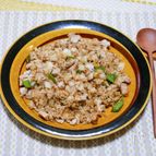 酸味が美味しい「豚ヒレ肉のソース焼き飯」