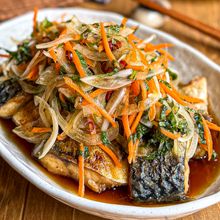 大葉香る《野菜たっぷり♡鯖の南蛮漬け》