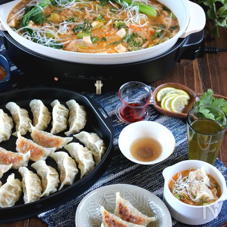 Bruno パクチー春雨餃子 キムチでお手軽担々スープ By 小澤 朋子 レシピサイト Nadia ナディア プロの料理家のおいしいレシピ