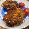 ミナの作ってみた!投稿(【照り焼きペッパーバーグ】厚揚げで手間要らず♡ワンパン調理!)