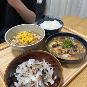 お腹空いたねこの作ってみた!投稿(じんわりおいしい♩鶏むね肉とれんこんのおろし煮)