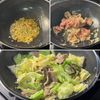 ごはんがすすむ！【豚肉とキャベツときくらげのピリ辛炒め】の工程1