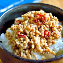 \一生役立つ万能おかず/レンチン8分【肉味噌そぼろ】冷凍◎