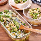 【夏野菜のねばねば塩こん漬け】切って漬けるだけ！夏のお供に！