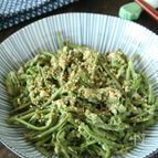 きんぴら風炒めものです！わらびのたまごとじ