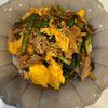 らむねの作ってみた!投稿(『牛肉とほうれん草のとろたまオイスター炒め』コクうまおかず☆)