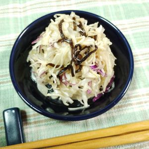 M＊Pの作ってみた!投稿(サラダ塩こんキャベツ)