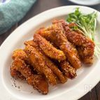 お手軽！むね肉de名古屋風甘辛スティックチキン